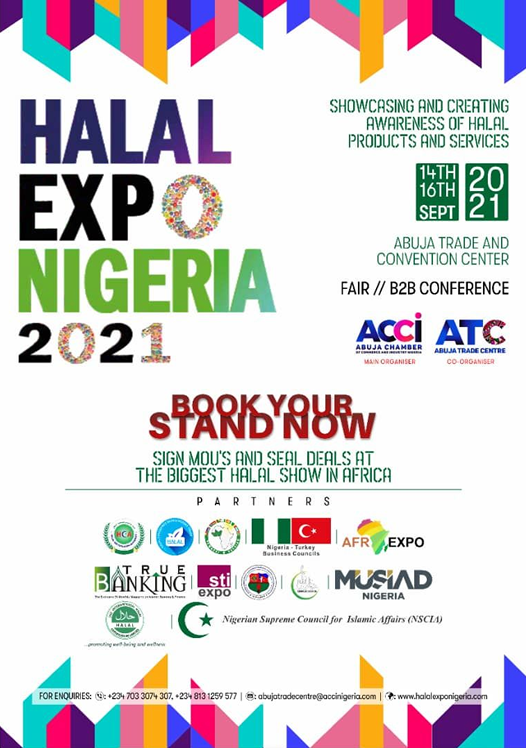 Foto Header ACCI to Host International Halal Expo Nigeria between September 14th and 16th, 2021